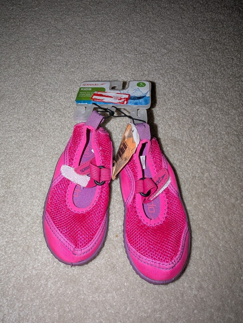 Nwt Speedo Kids Shoes Sz S 5/6